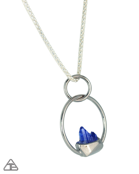 Tanzanite Hoop Crystal Talisman Pendant