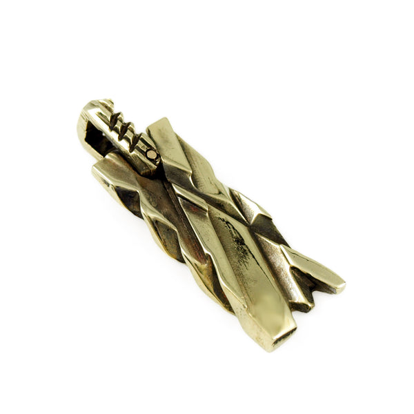 Lustre Lattice: Brass Dog Tag