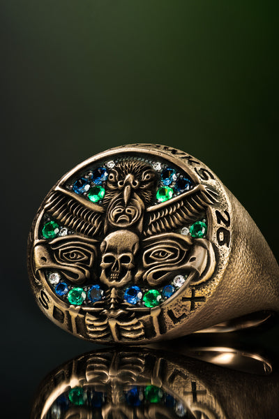 DARKSIDE — Seahawks Championship Ring / 18K Rose Gold