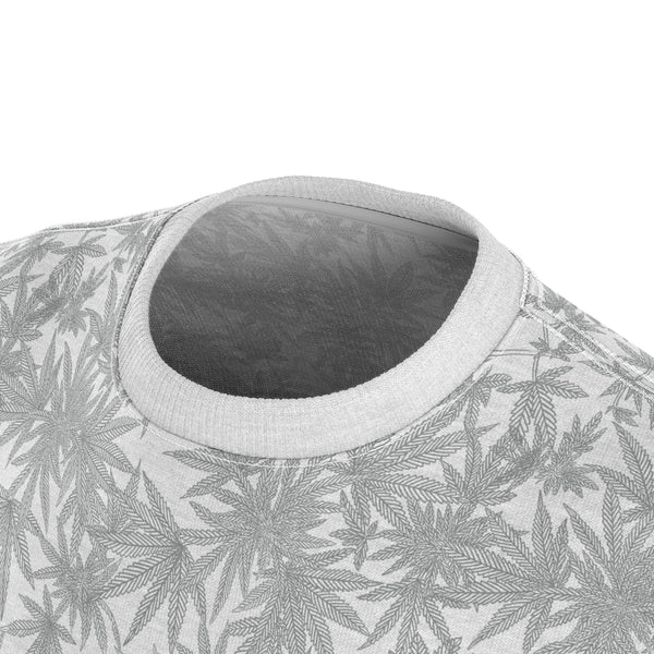 ‘Haze’ Cannabis Tee in White