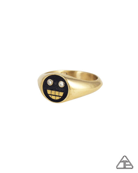 Grillz: Diamond Yellow Gold 22k Ring