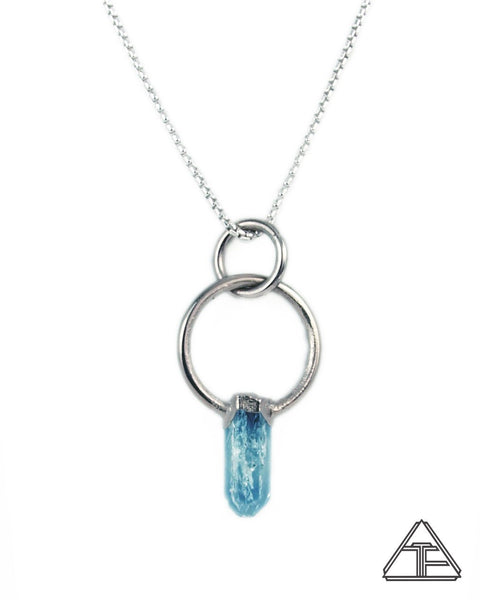 Aquamarine Crystal Talisman Pendant