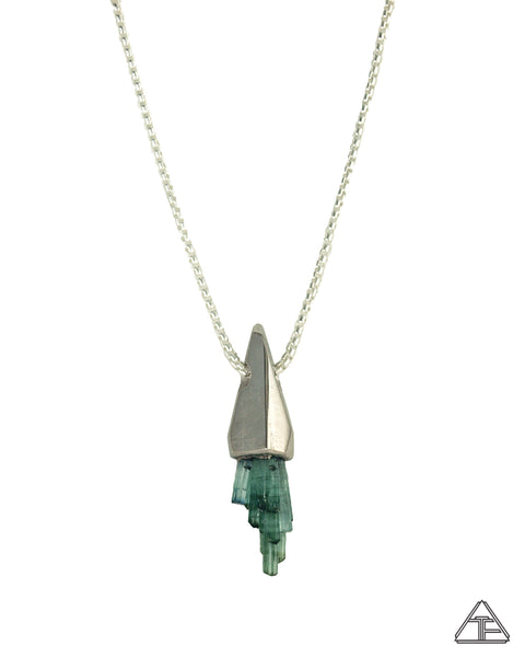 Tourmaline Spray Crystal Talisman Pendant