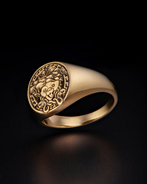 Owsley Bearsace: Grateful Dead 14K Gold Ring